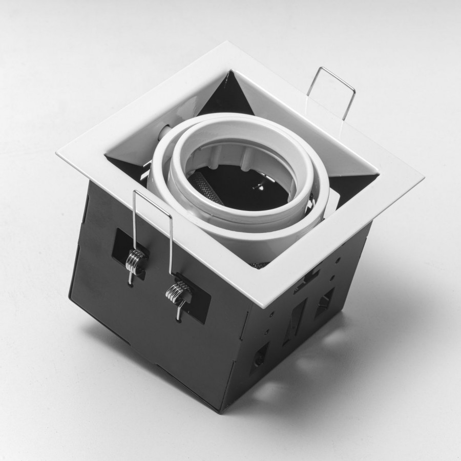 Светильник карданный MR16, 1*50W встраиваемый, GU5.3 WH IL.0006.1001 IMEX
