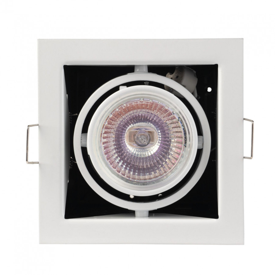 Светильник карданный MR16, 1*50W встраиваемый, GU5.3 WH IL.0006.1001 IMEX