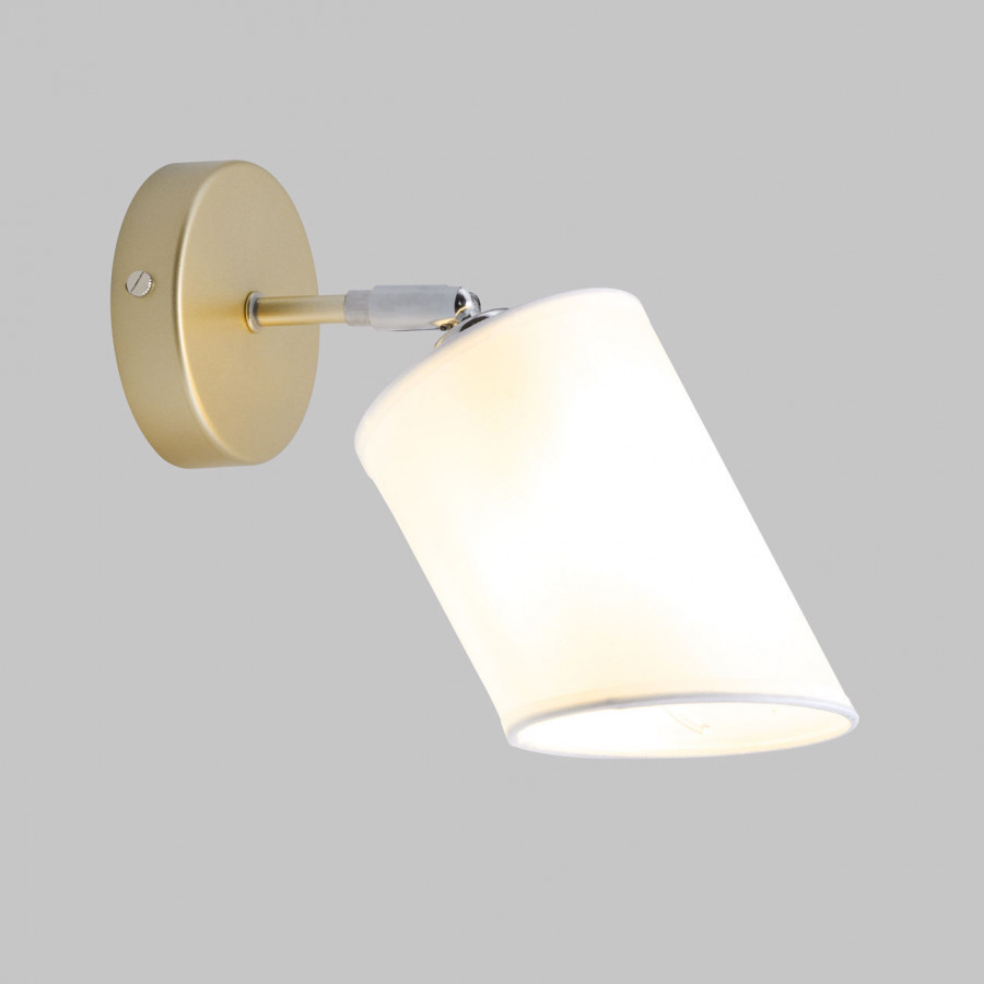 Бра 1*60Вт E14 MD.9141-1-W GD+CH IMEX