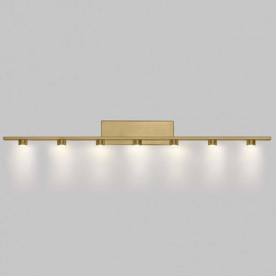 Светильник картинный LED 7*3W 4200K Матовое золото 220V IP20 L=840 мм IL.0040.0050-7 SGD IMEX