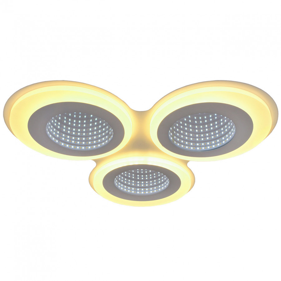 Люстра потолочная LED 65W, пульт ДУ, 3D, Tuya Smart PLC-8003-490 IMEX