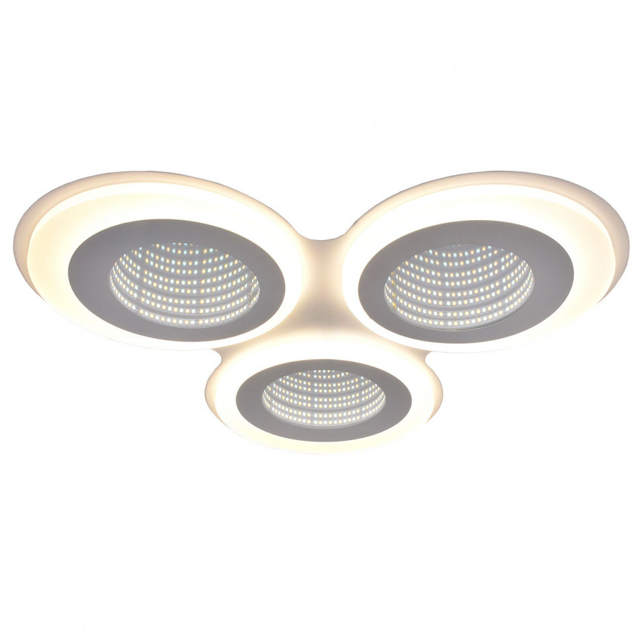 Люстра потолочная LED 65W, пульт ДУ, 3D, Tuya Smart PLC-8003-490 IMEX