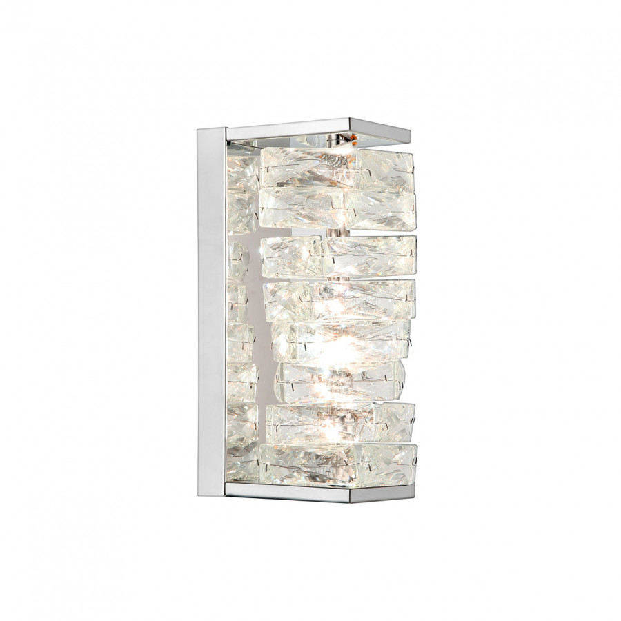 Бра настенное светодиодное, LED 12W, 3000К+4000К+6000К, К5 кристалл, 260мм CR.0505-260-1-W-CH IMEX