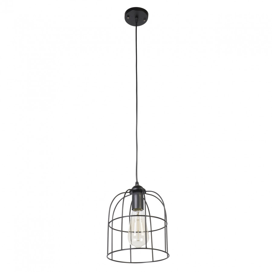 Люстра подвесная 1*60Вт E27 MD.1712-1-P BK IMEX