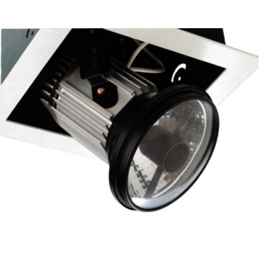 Светильник карданный G12, 1*150W встраиваемый 70° Extr IL.0006.0211 IMEX