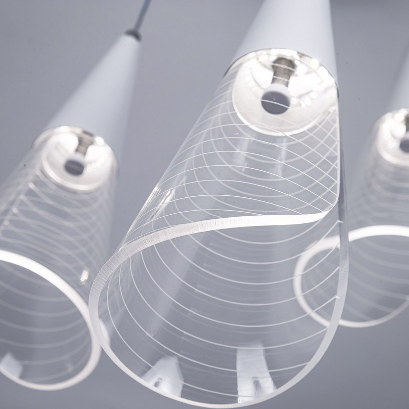 Подвесной светильник LED4U L7106-4 WТ