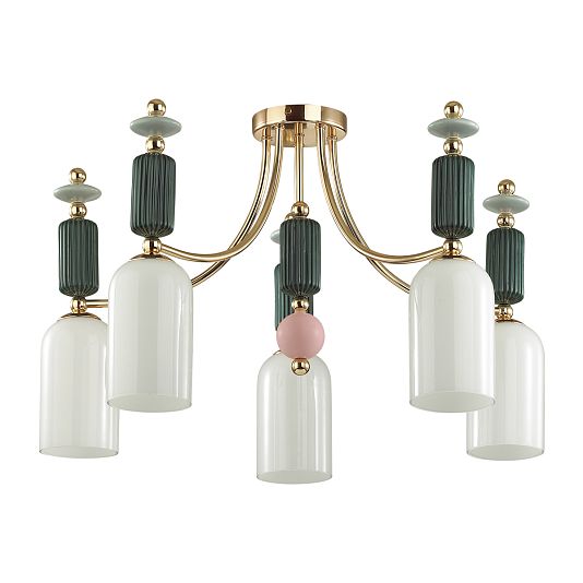 Люстра потолочная ODEON LIGHT CANDY 4861/5C Люстра потолочная ODEON LIGHT CANDY 4861/5C