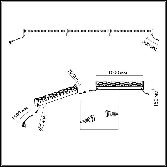 Напольный светильник ODEON LIGHT WATERFALL 7027/72FL Напольный светильник ODEON LIGHT WATERFALL 7027/72FL