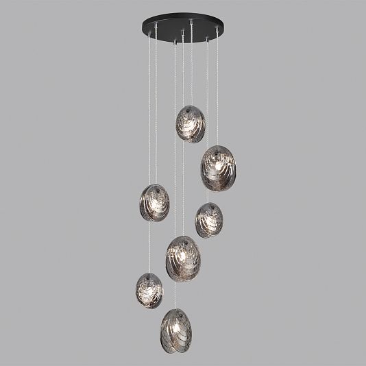 Люстра каскадная ODEON LIGHT MUSSELS 5038/7 Люстра каскадная ODEON LIGHT MUSSELS 5038/7
