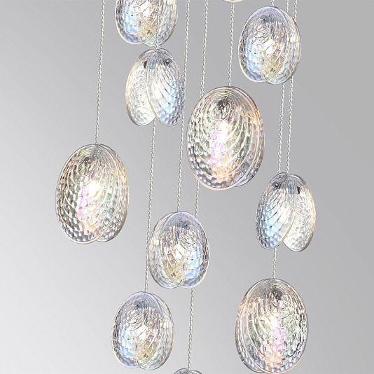 Люстра каскадная ODEON LIGHT MUSSELS 5039/11 Люстра каскадная ODEON LIGHT MUSSELS 5039/11