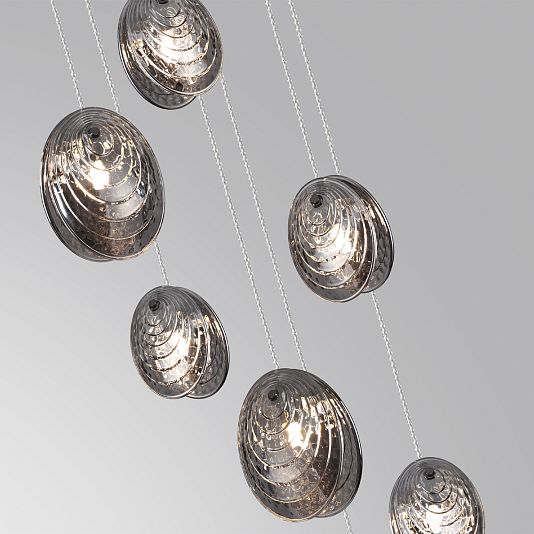 Люстра каскадная ODEON LIGHT MUSSELS 5038/7 Люстра каскадная ODEON LIGHT MUSSELS 5038/7