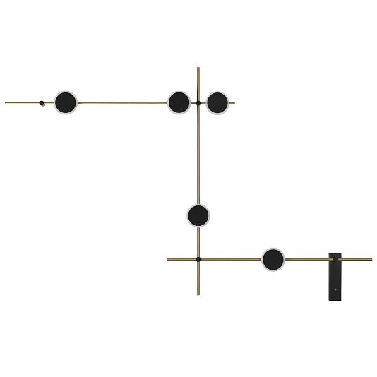 Настенный светильник ODEON LIGHT FLAVIO 6632/18WL Настенный светильник ODEON LIGHT FLAVIO 6632/18WL