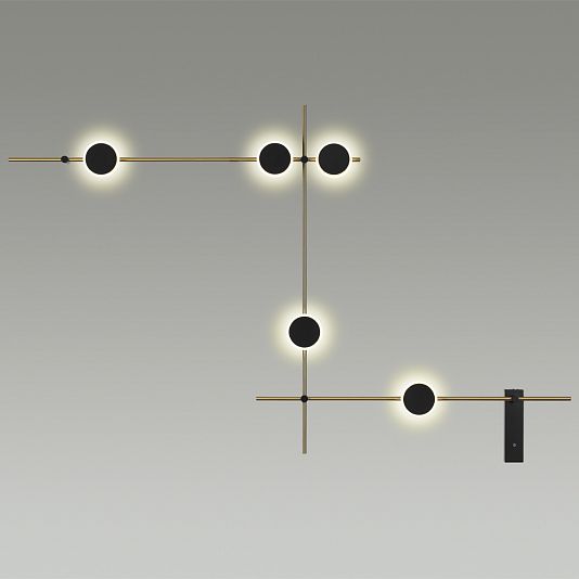 Настенный светильник ODEON LIGHT FLAVIO 6632/18WL Настенный светильник ODEON LIGHT FLAVIO 6632/18WL
