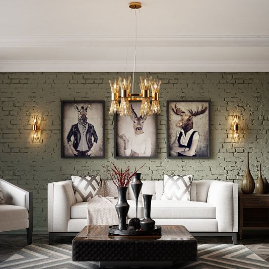 Бра ODEON LIGHT ORTA 4839/2W