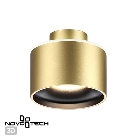 Светильник накладной светодиодный с переключателем цветовой температуры NOVOTECH GIRO 358972