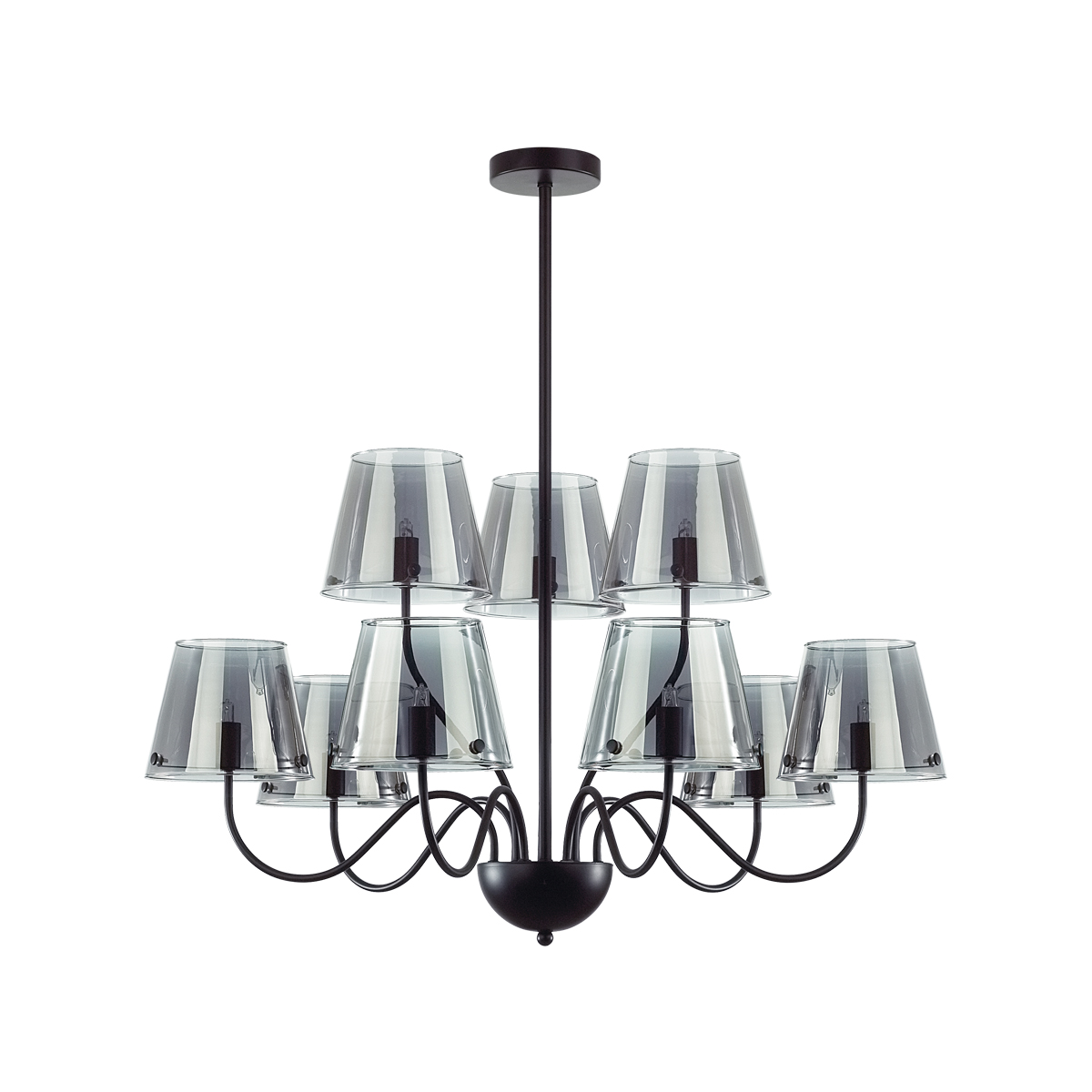 Люстра потолочная LUMION SMOKY 6570/9C