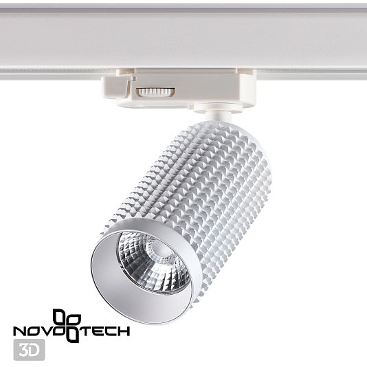 Трехфазный трековый светодиодный cветильник NOVOTECH MAIS LED 358499 Трехфазный трековый светодиодный cветильник NOVOTECH MAIS LED 358499