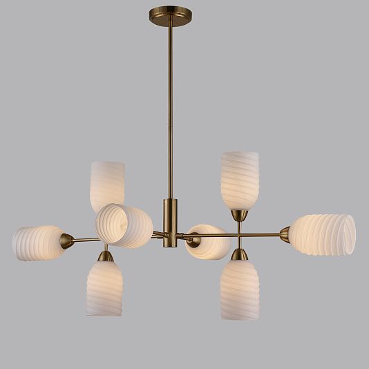 Люстра потолочная LUMION MONROE 6512/8C Люстра потолочная LUMION MONROE 6512/8C