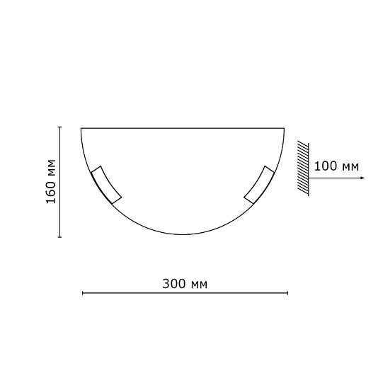 Бра СОНЕКС (Sonex) GRECA 061 Бра СОНЕКС (Sonex) GRECA 061