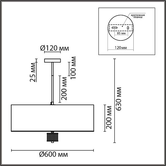 Люстра потолочная LUMION DAMONA 8109/7C Люстра потолочная LUMION DAMONA 8109/7C