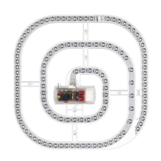 LED модуль с драйвером и линзованным рассеивателем на магнитах с ДУ NOVOTECH 357770