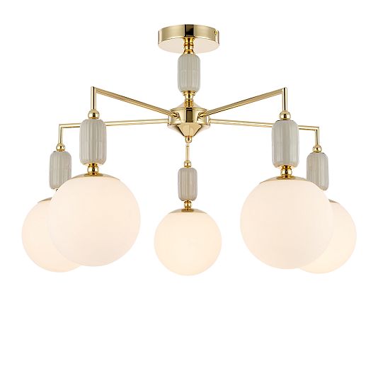 Люстра потолочная LUMION VIVIEN 6580/5C Люстра потолочная LUMION VIVIEN 6580/5C