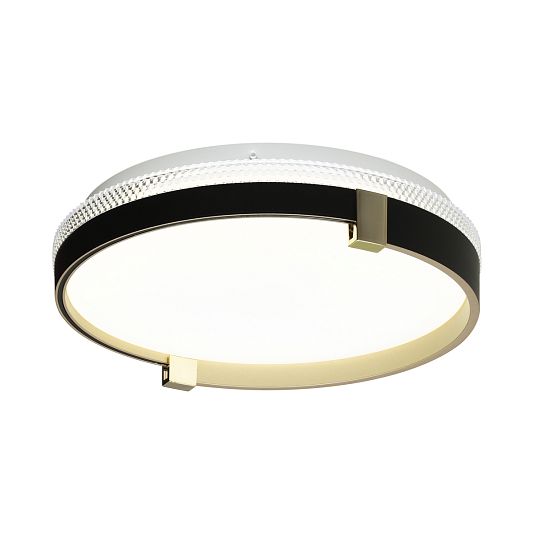 Настенно-потолочный светильник СОНЕКС (Sonex) OLIDI BLACK 7647/CL
