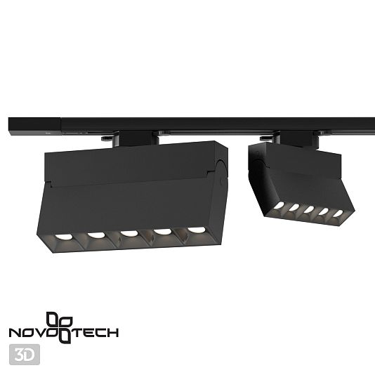 Светильник трековый однофазный трехжильный светодиодный NOVOTECH EOS 358325 Светильник трековый однофазный трехжильный светодиодный NOVOTECH EOS 358325