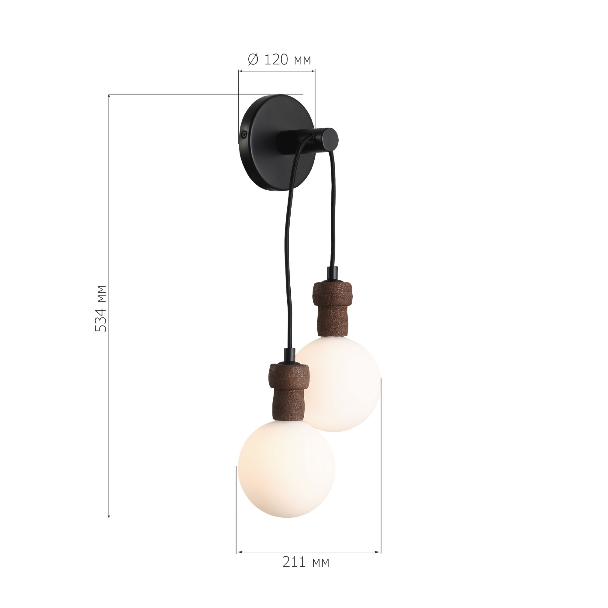 Светильник с лампой 5 ST LUCE SL6226.411.02 Светильник с лампой 5 ST LUCE SL6226.411.02