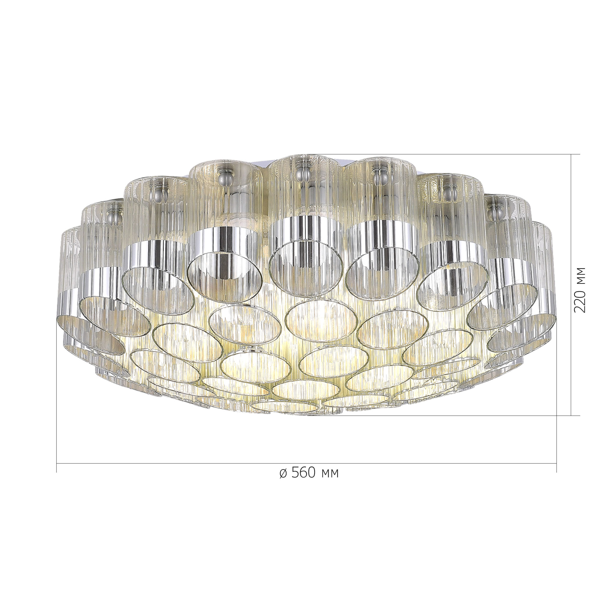 Светильник с лампой накаливания ACCORD ST LUCE SL1662.102.19 Светильник с лампой накаливания ACCORD ST LUCE SL1662.102.19