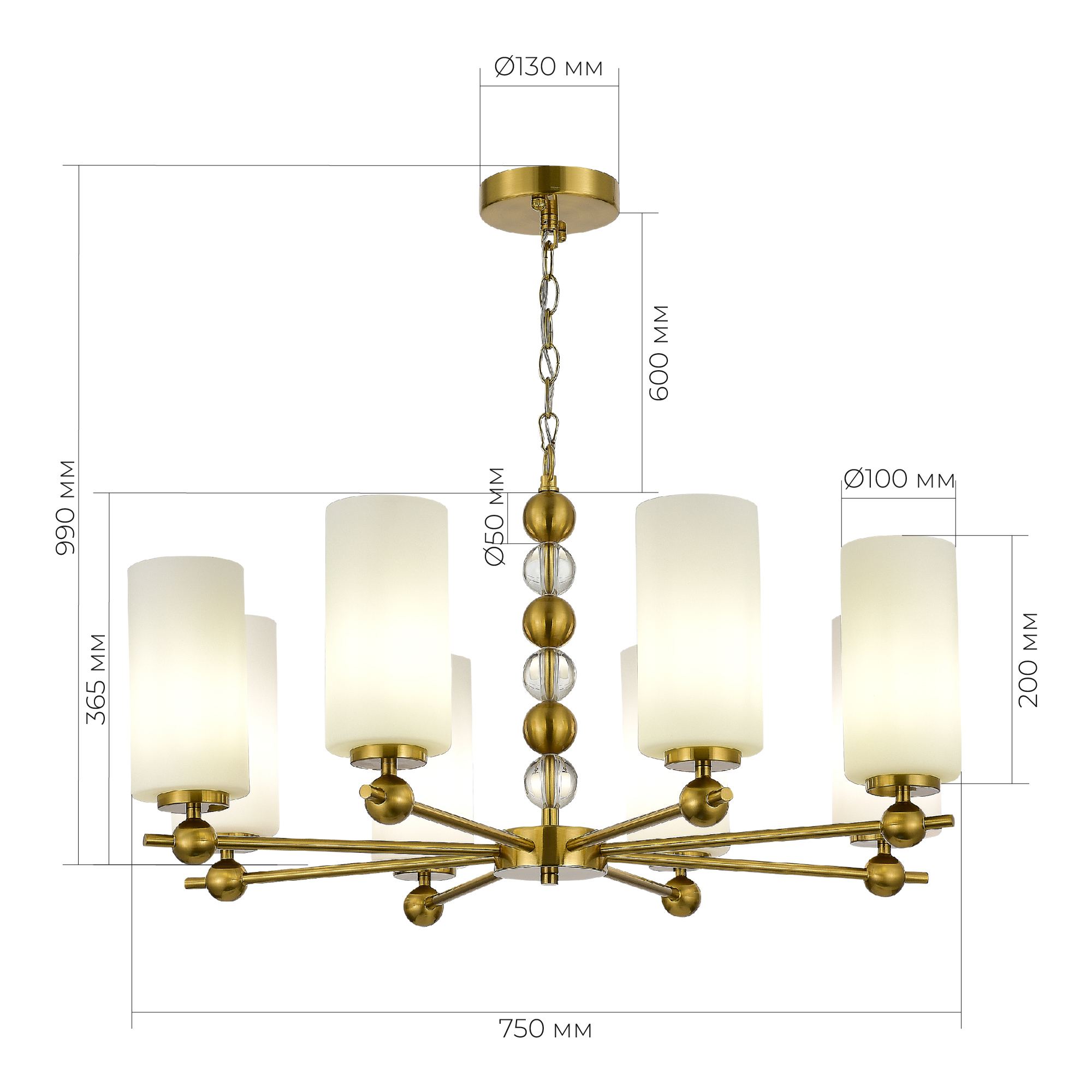 Светильник с лампой накаливания AURORA ST LUCE SL2003.303.08