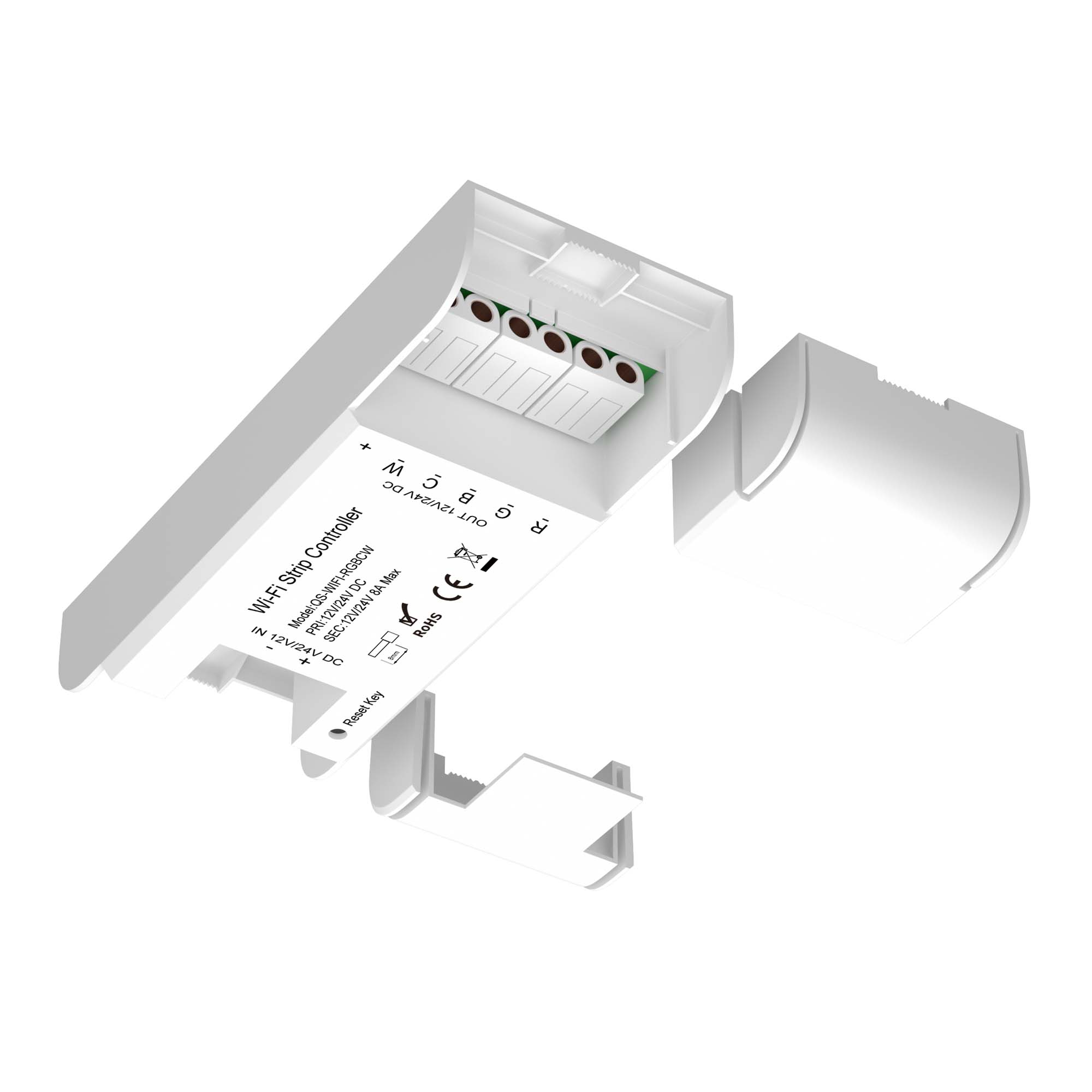 WI-FI контроллер RGBCW 8A L115 x W45 x H18 мм ST LUCE ST9000.500.01RGBCW WI-FI контроллер RGBCW 8A L115 x W45 x H18 мм ST LUCE ST9000.500.01RGBCW
