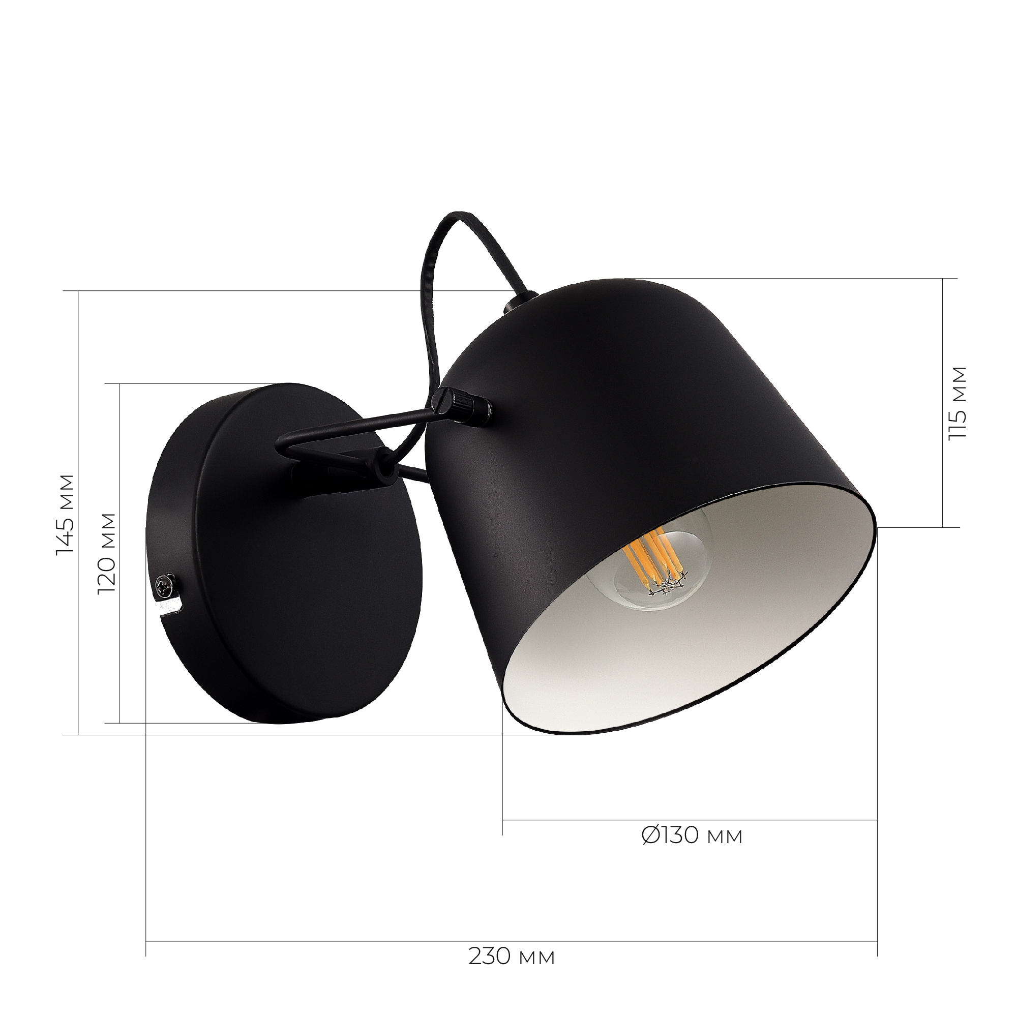 Светильник с лампой накаливания BLANK EVOLUCE SLE1805-401-01