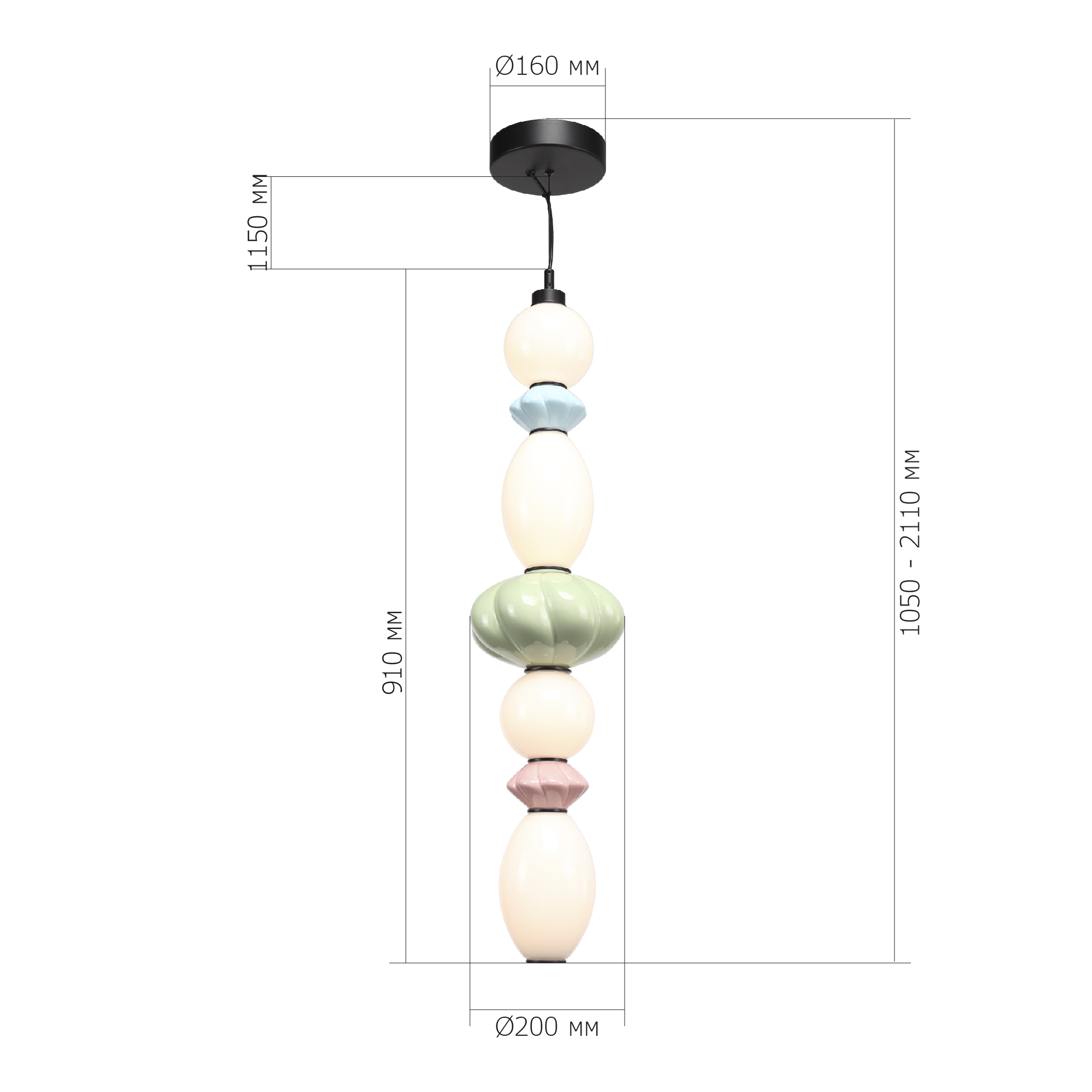 Светильник светодиодный FLORENTINI ST LUCE SL6134.453.01 Светильник светодиодный FLORENTINI ST LUCE SL6134.453.01