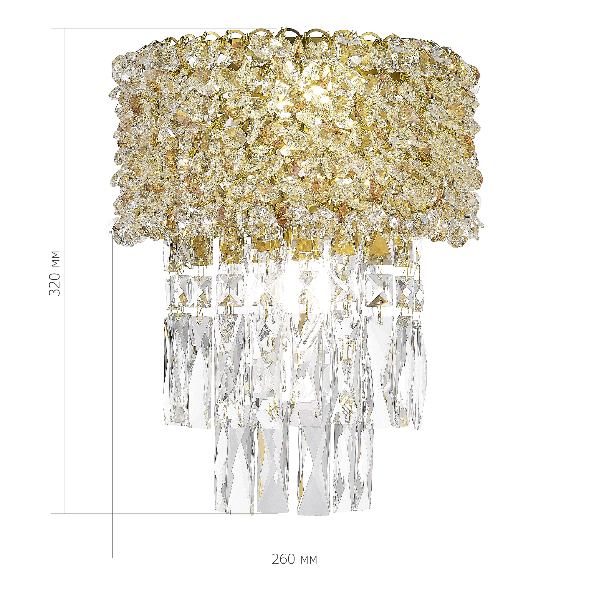 Светильник с лампой накаливания SELINE ST LUCE SL1637.301.02