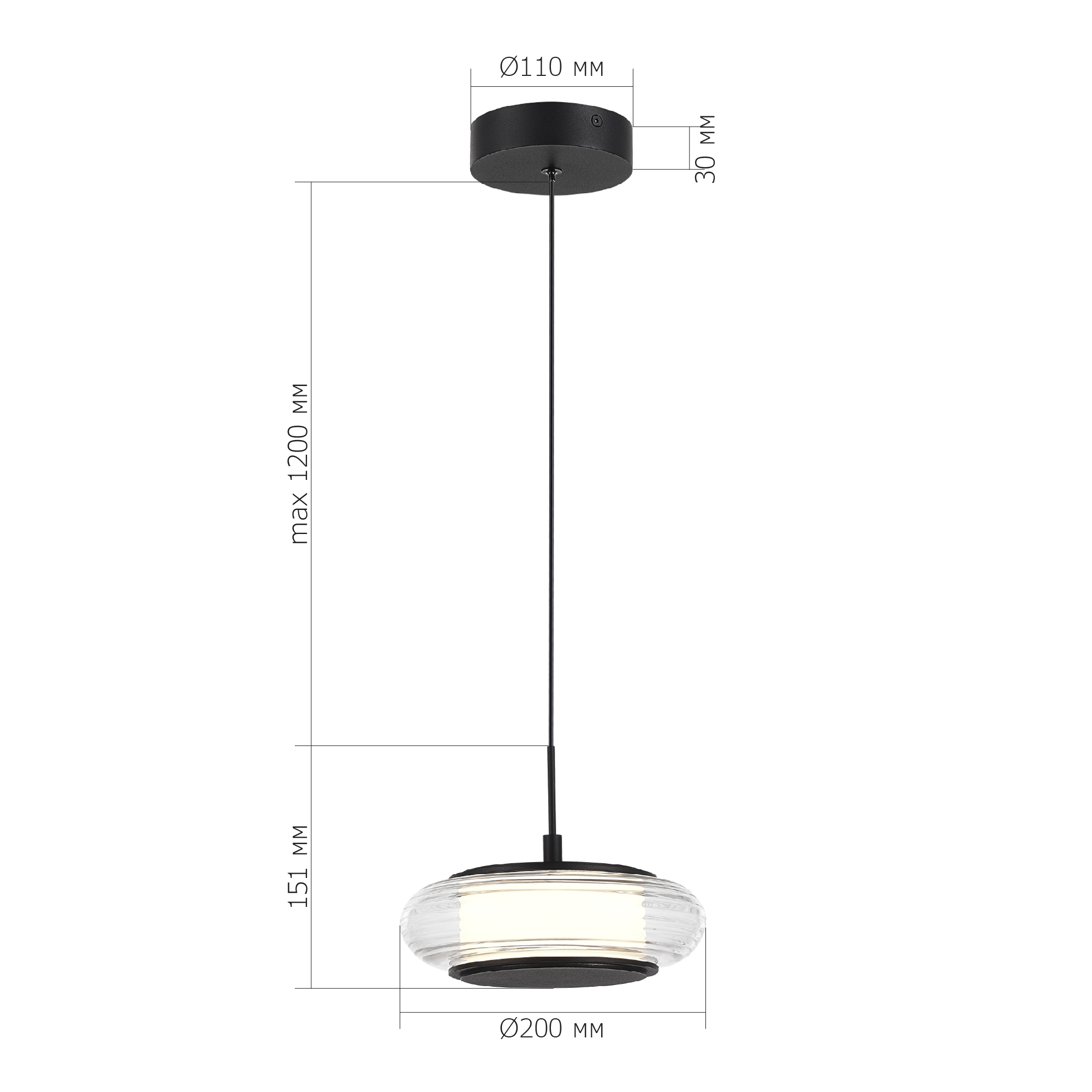 Светильник светодиодный FRITTELA ST LUCE SL6239.403.01