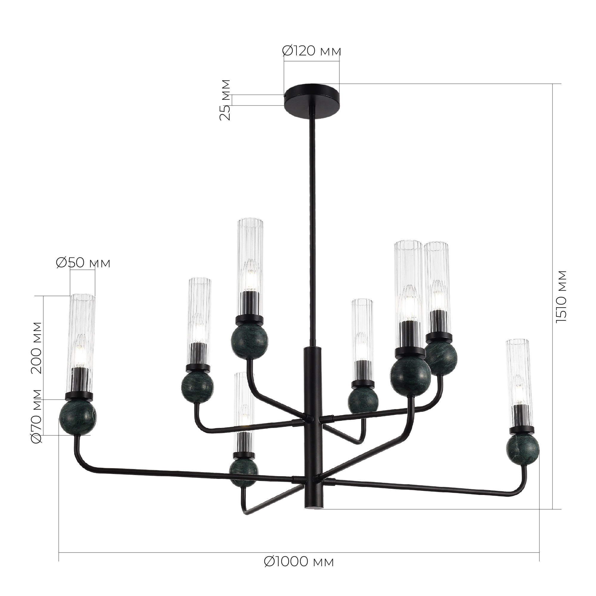 Светильник с лампой накаливания MEDEA ST LUCE SL1244.403.08