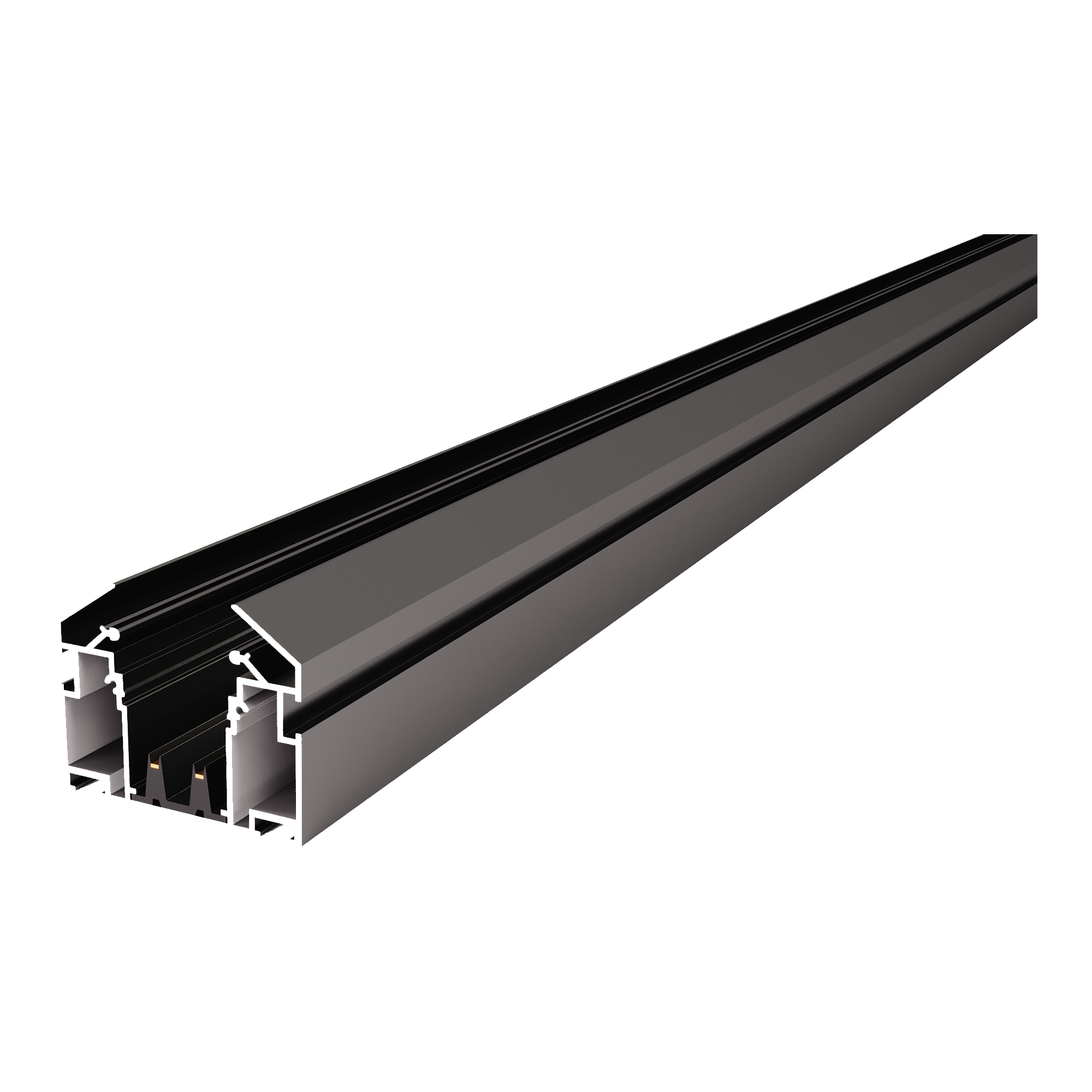 Шинопровод 220 под натяжной потолок Черный Длина 2 000мм ST LUCE ST046.429.00