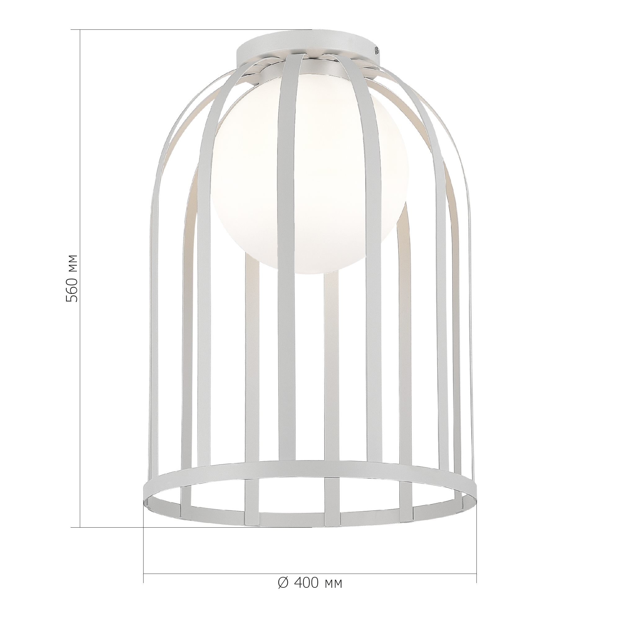 Светильник с лампой накаливания NORDIC ST LUCE SL6129.502.01