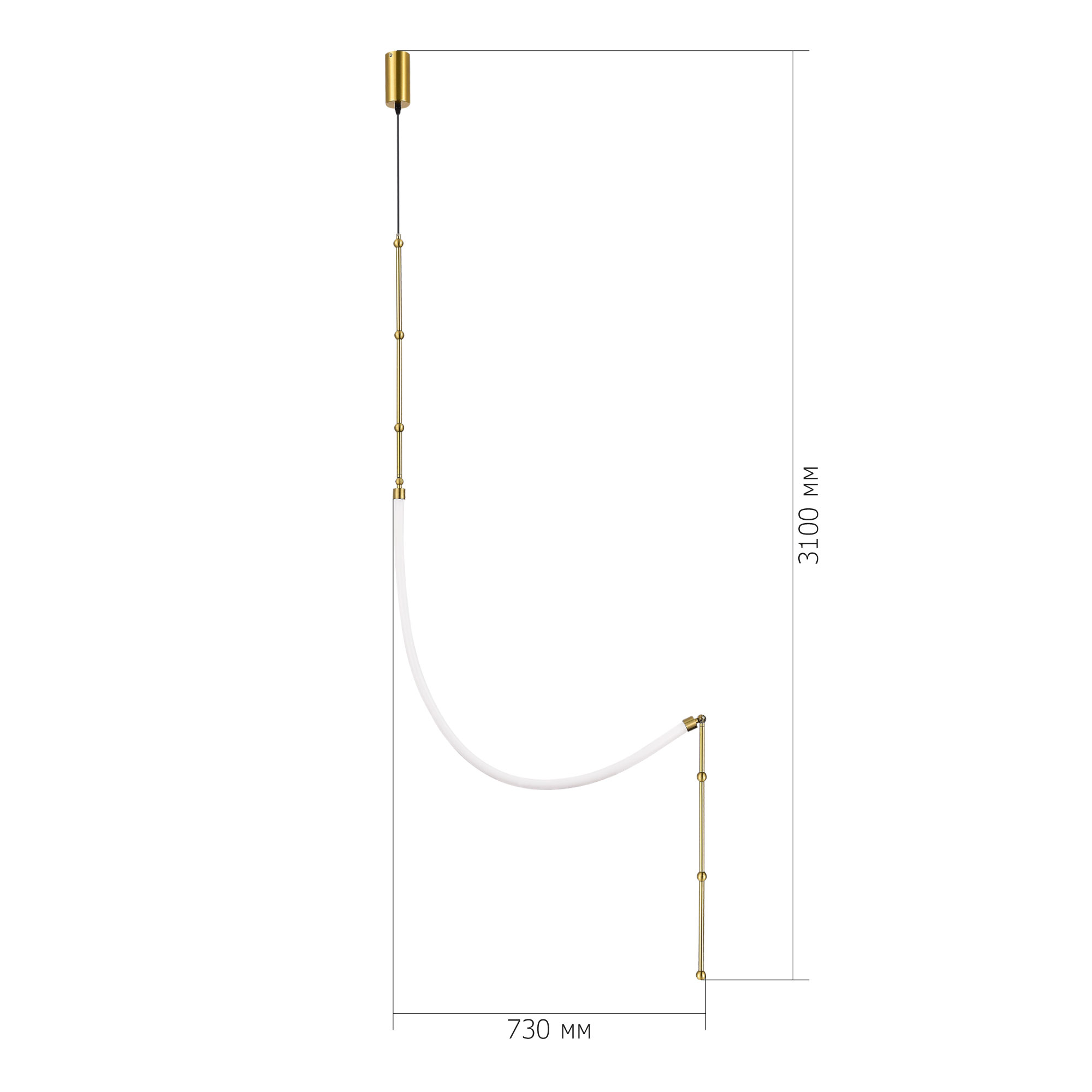Светильник светодиодный STRAP ST LUCE SL6132.301.20