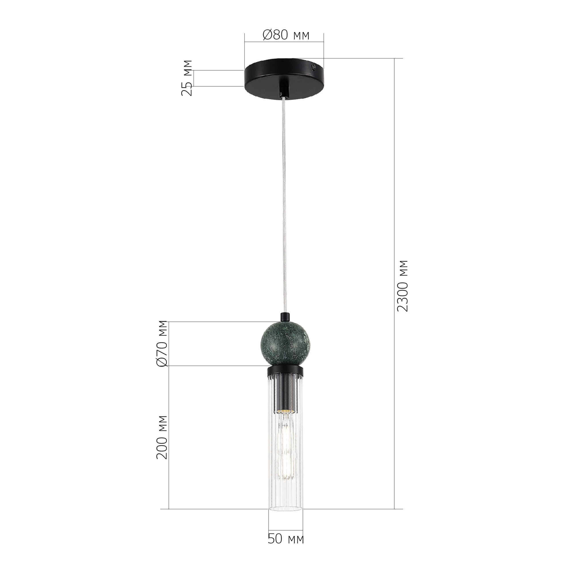 Светильник с лампой накаливания MEDEA ST LUCE SL1244.403.01 Светильник с лампой накаливания MEDEA ST LUCE SL1244.403.01