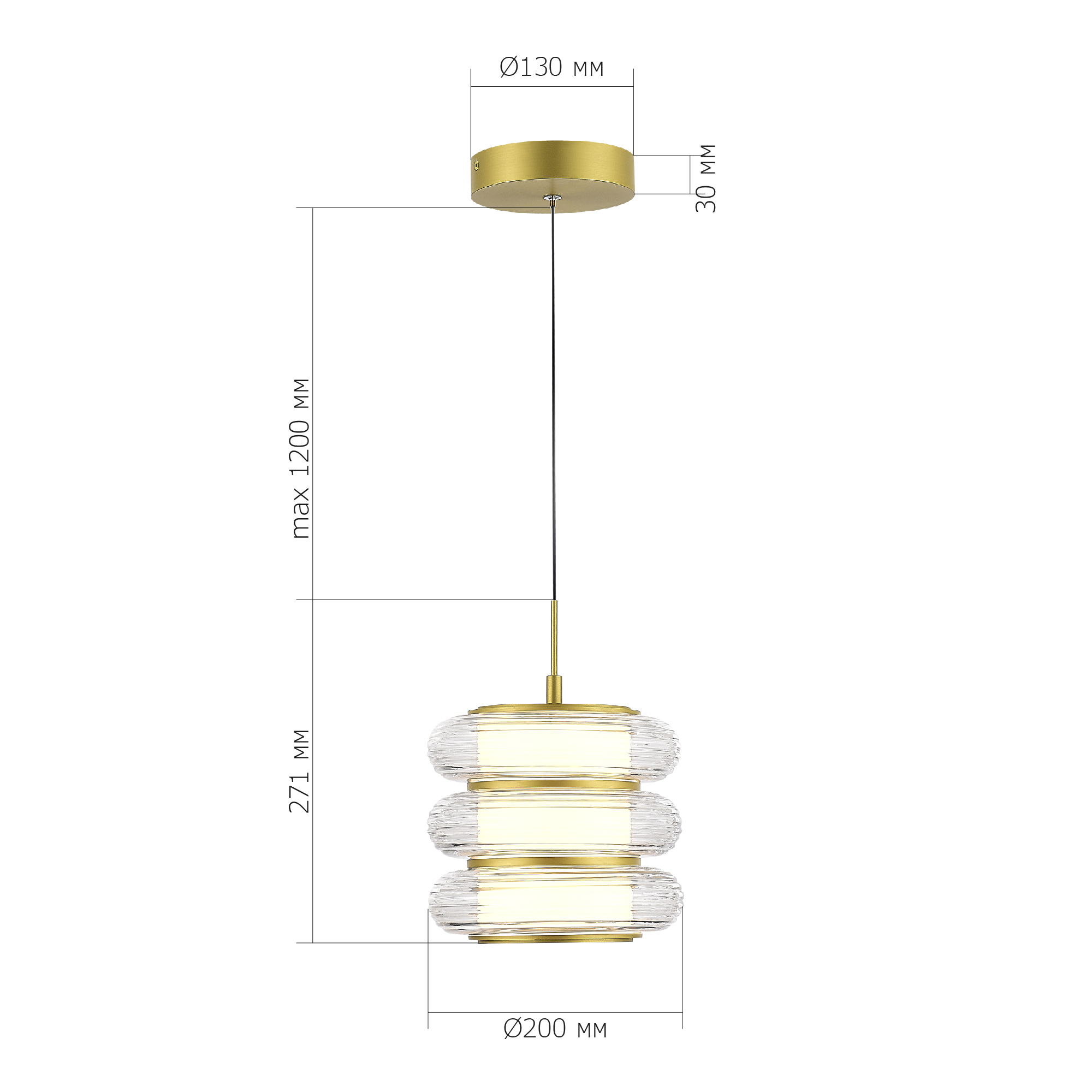 Светильник светодиодный FRITTELA ST LUCE SL6239.203.03 Светильник светодиодный FRITTELA ST LUCE SL6239.203.03