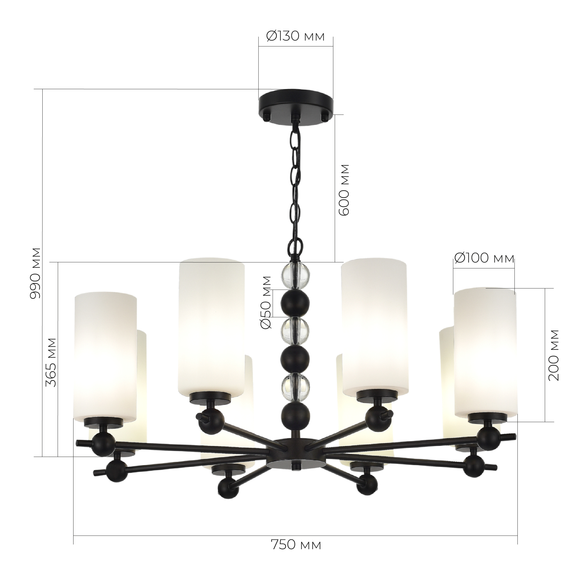 Светильник с лампой накаливания AURORA ST LUCE SL2003.403.08