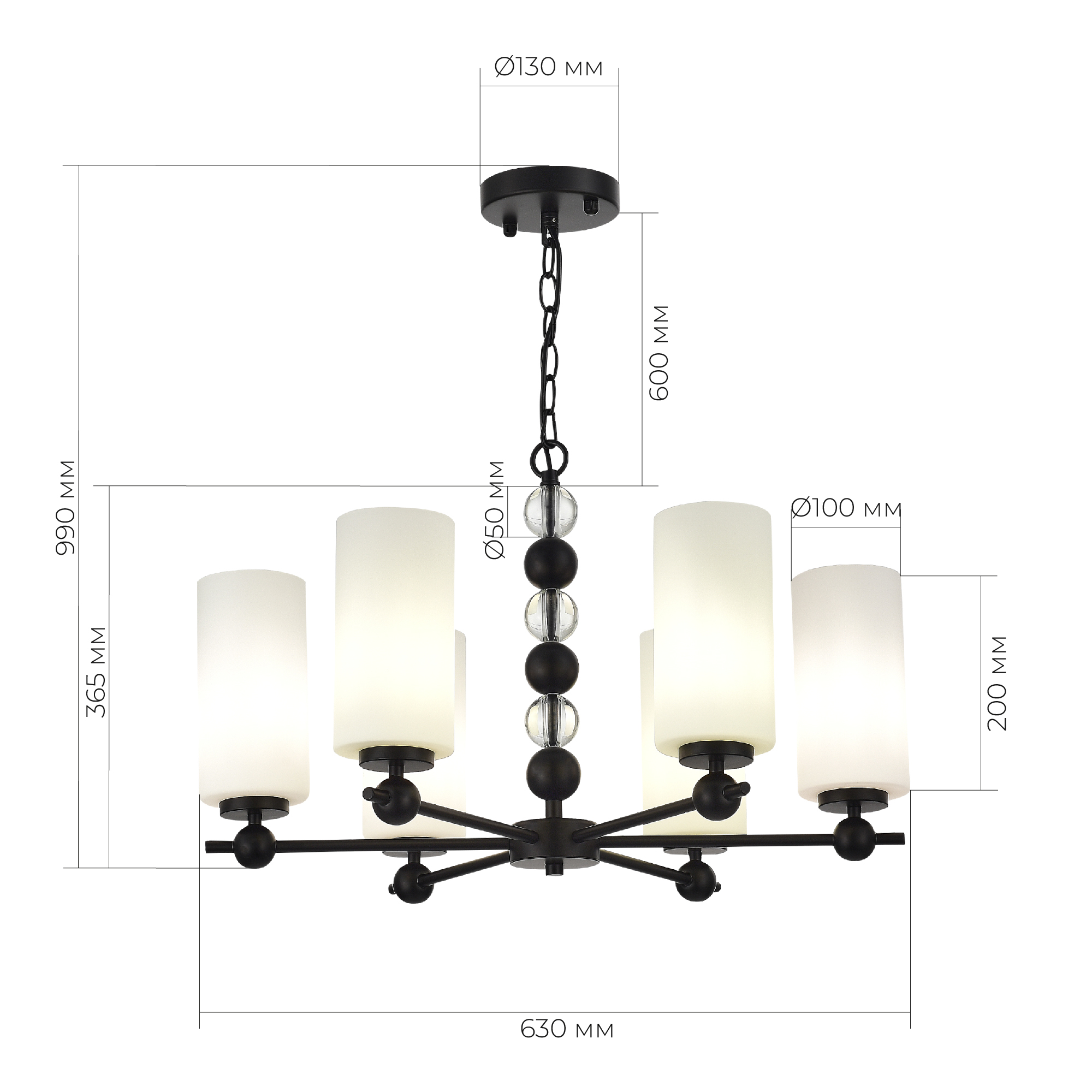 Светильник с лампой накаливания AURORA ST LUCE SL2003.403.06