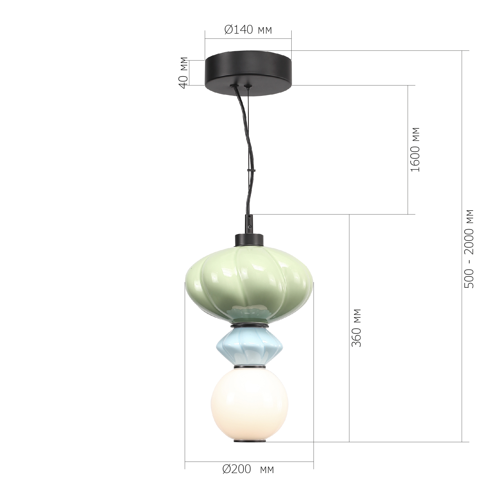 Светильник светодиодный FLORENTINI ST LUCE SL6134.403.01