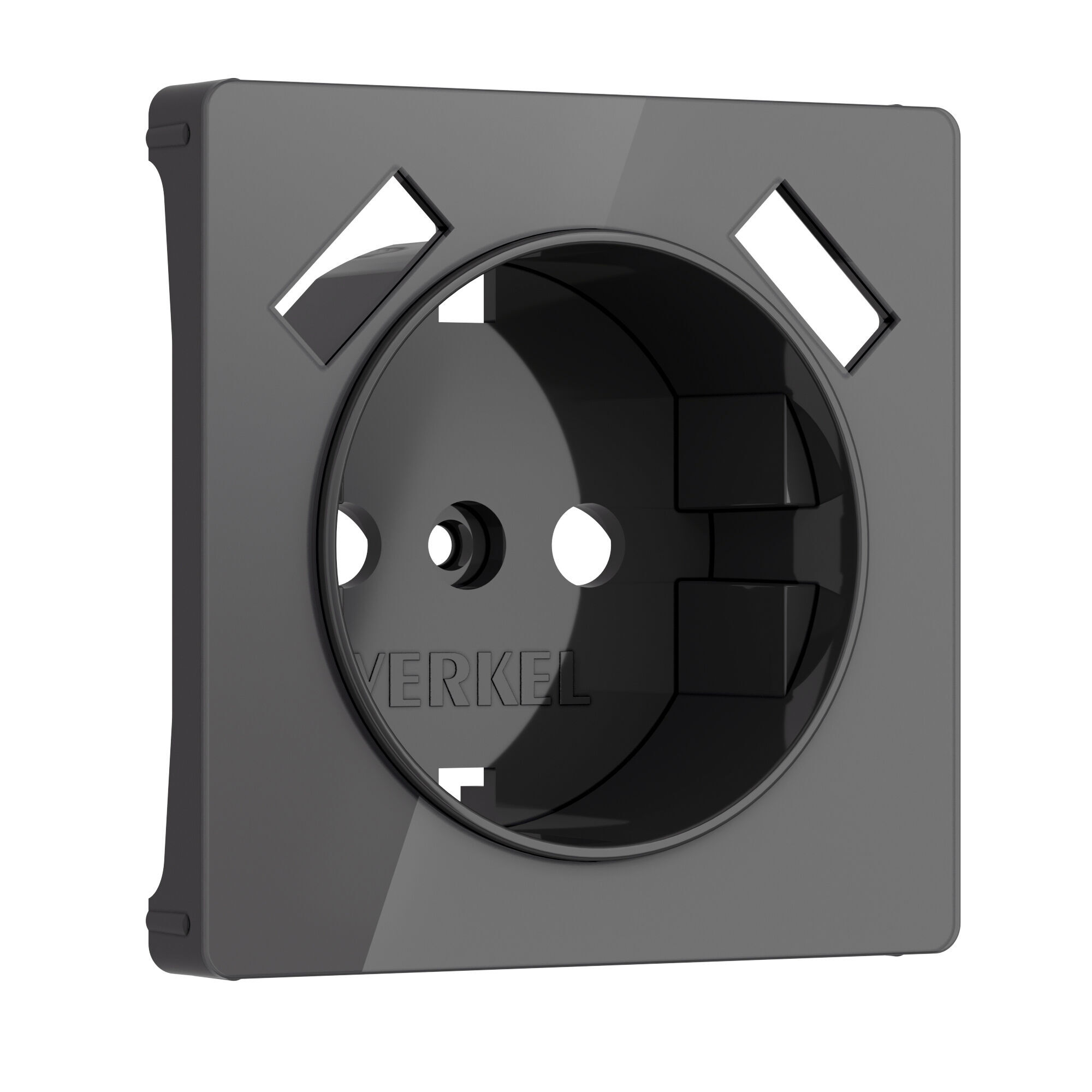 Накладка для розетки USB графит акрил W1179544 Werkel