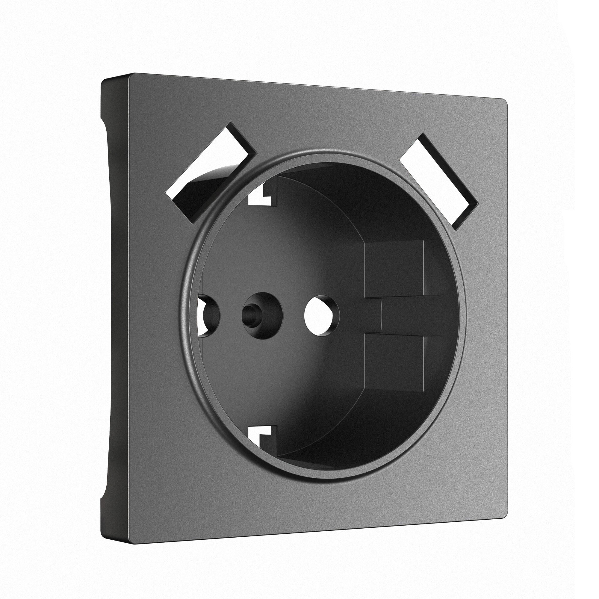 Накладка для розетки USB графит матовый W1179564 Werkel