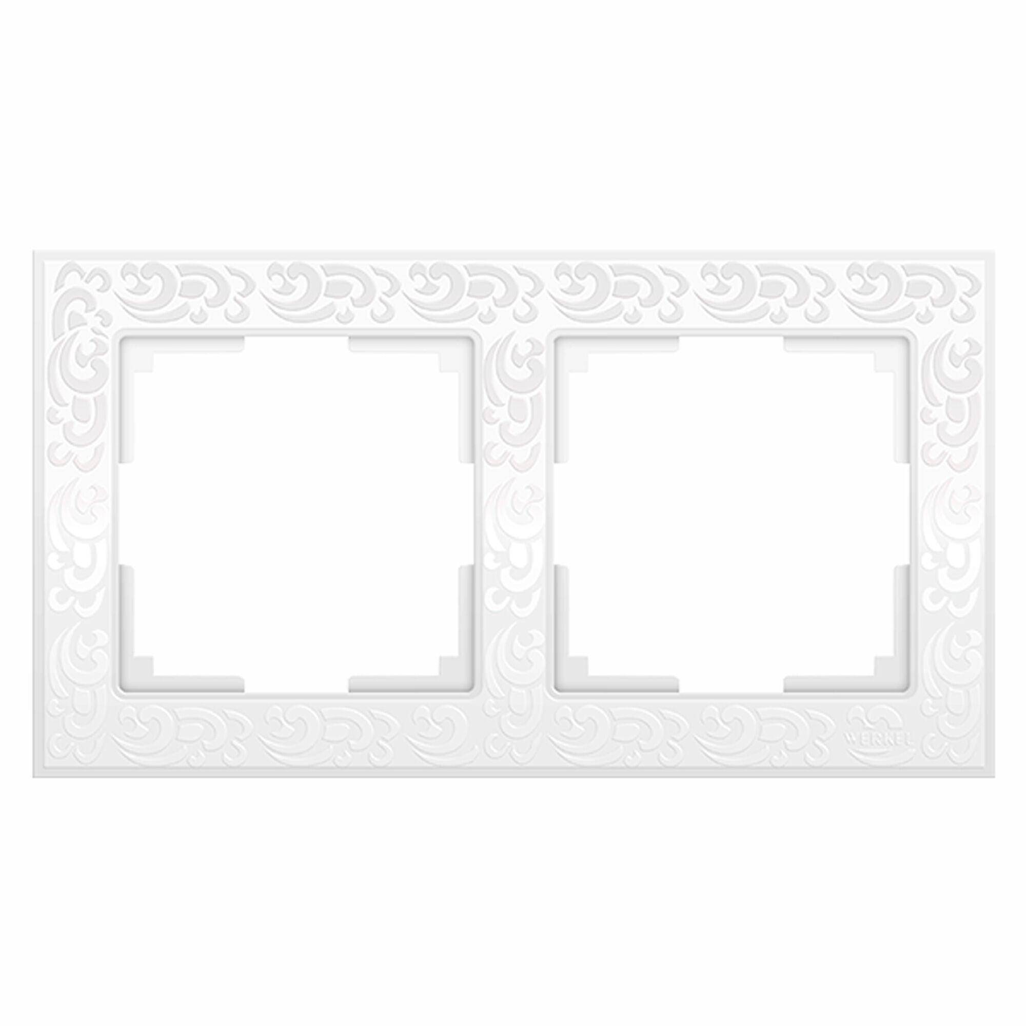 Рамка на 2 поста Flock (белый) W0022301 Werkel