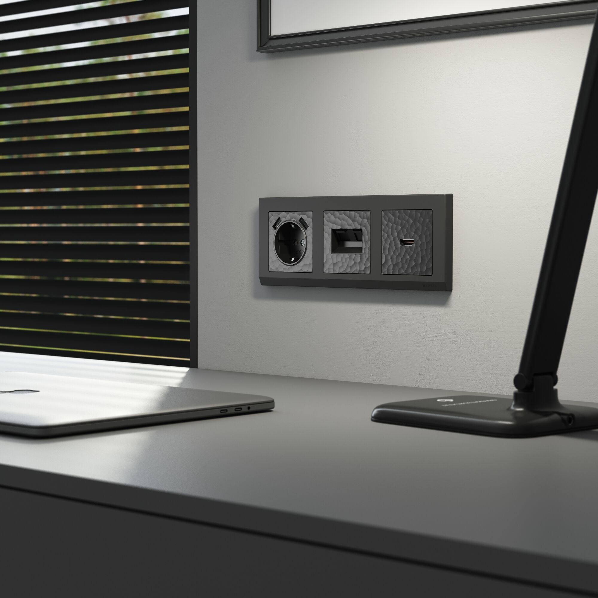 Накладка для розетки USB черный W1279508 Werkel Накладка для розетки USB черный W1279508 Werkel