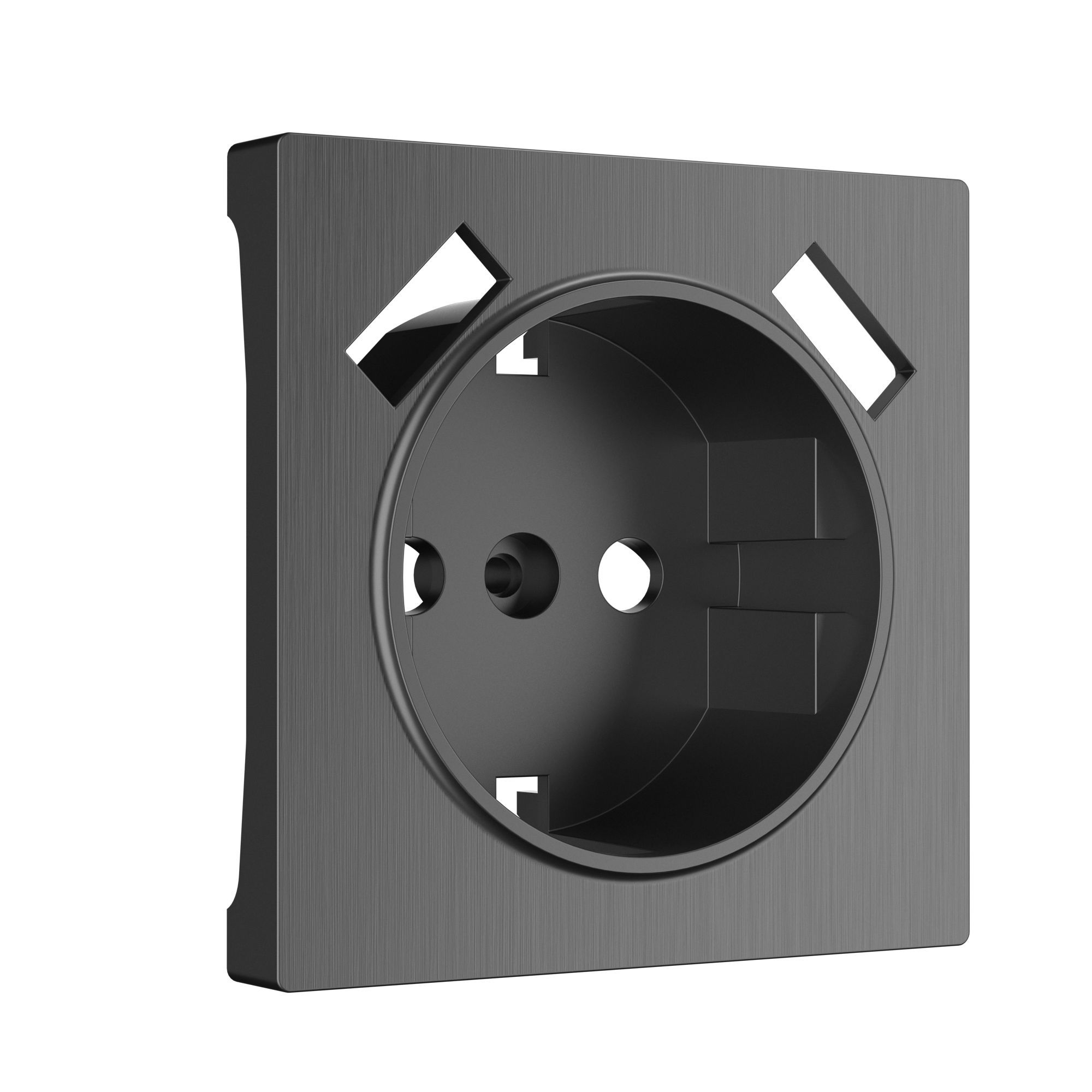 Накладка для розетки USB графит рифленый W1179504 Werkel